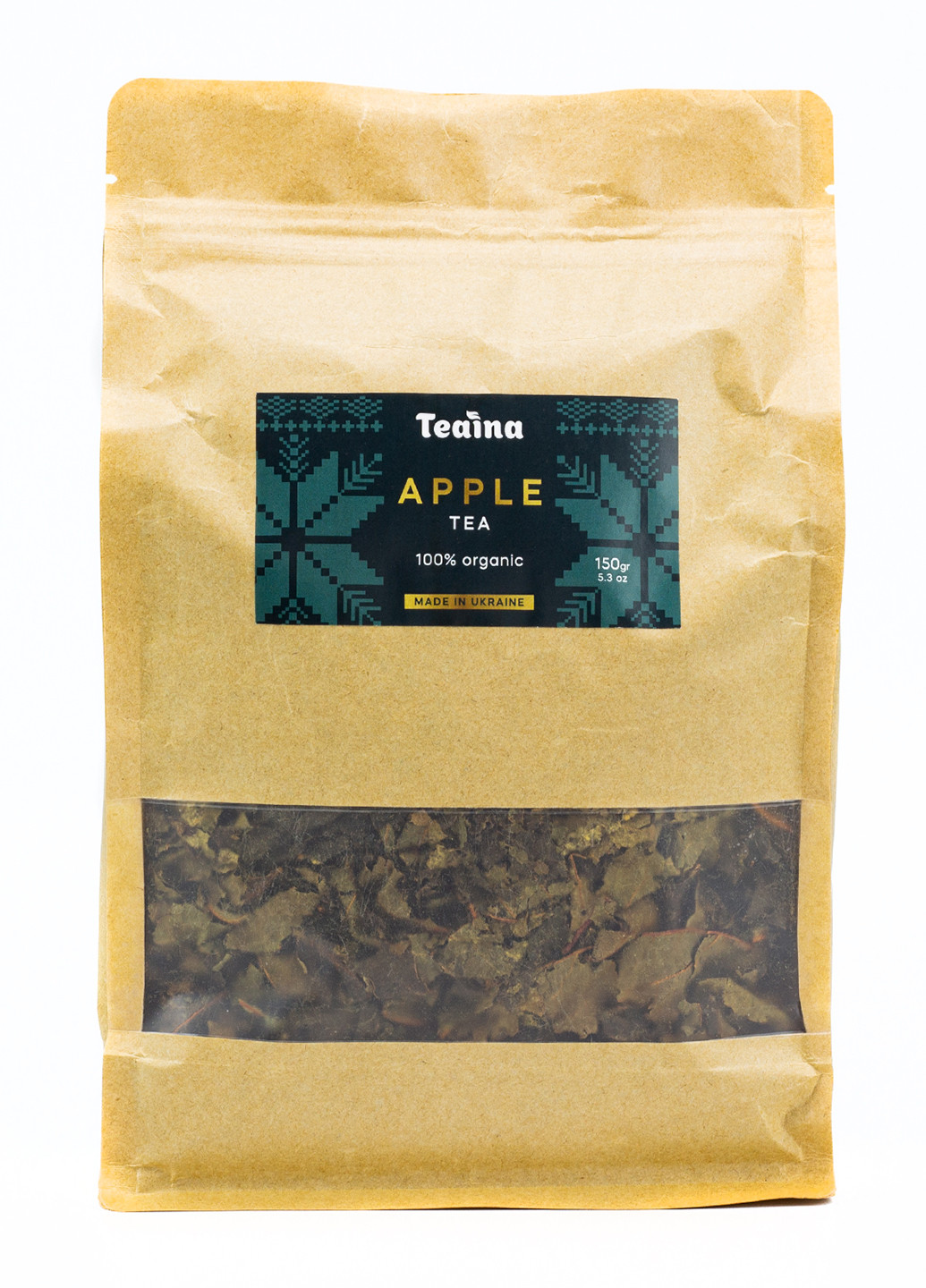 Чай яблучний ферментований 150 г Teaina (257161630)