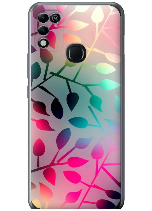 Силіконовий чохол 'Листя' для Endorphone Infinix Hot 11 Play (264643963)