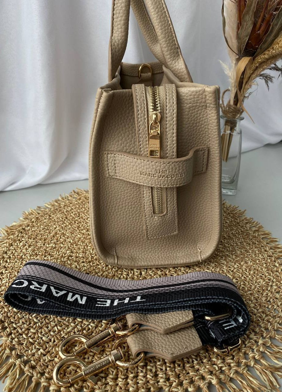 Сумка женская 13008 Marc Jacobs tote bag mini beige (260375999)