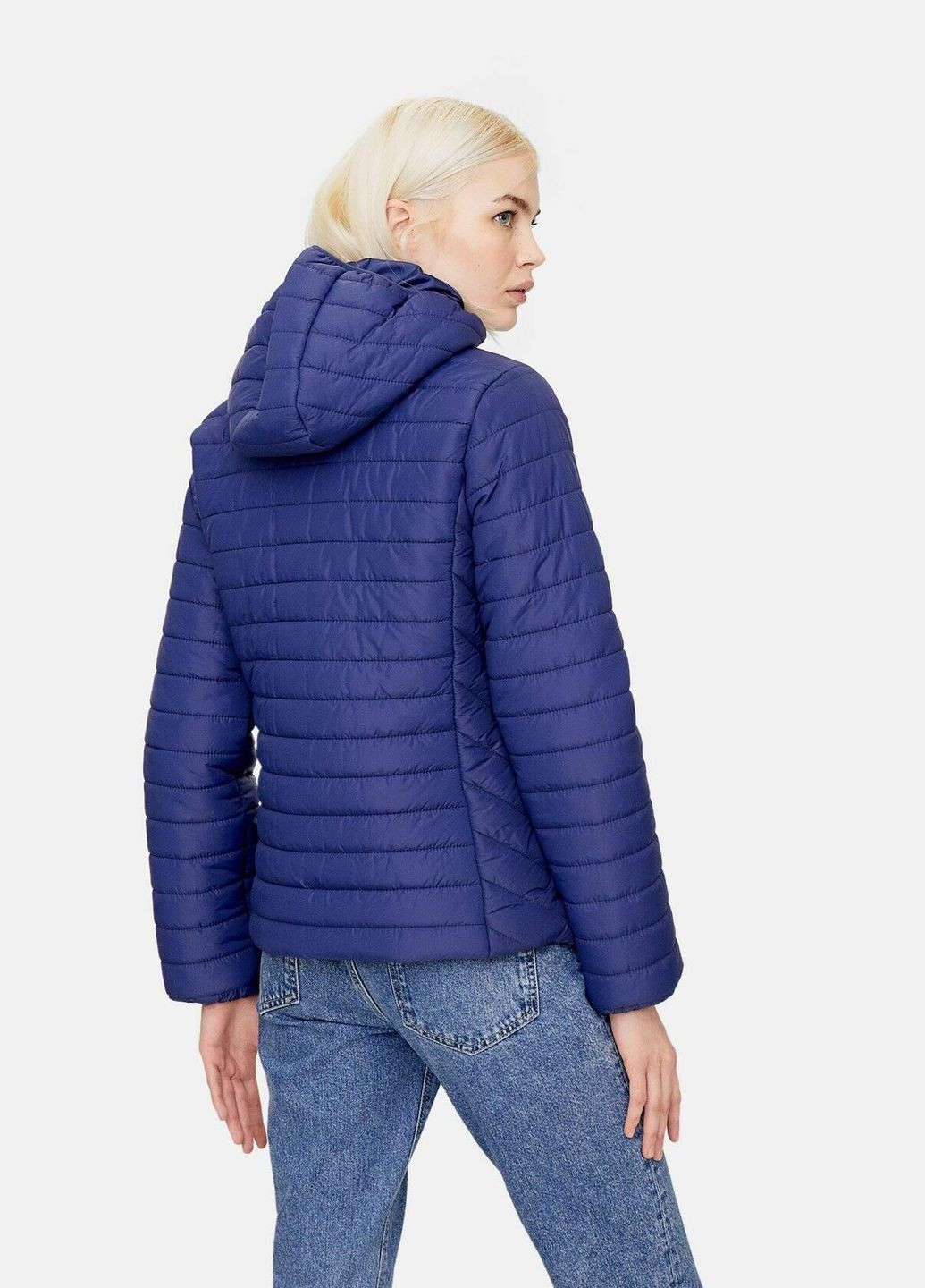 Темно-синяя куртка легкая,темно-синий, Stradivarius