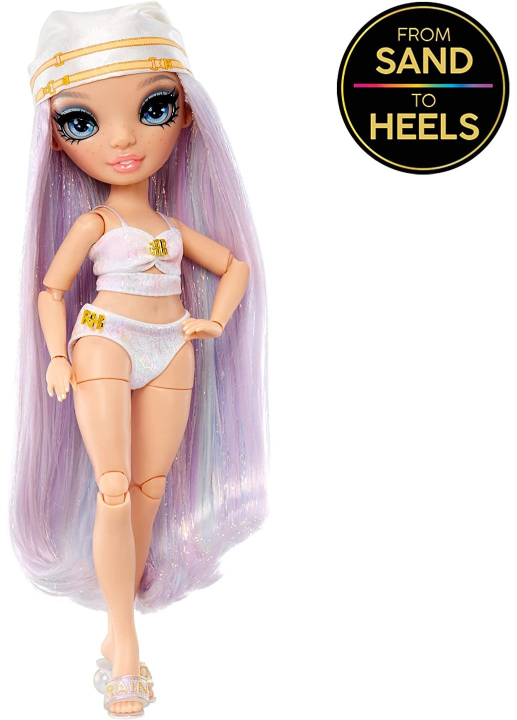 Игровой набор с шарнирной куклой Rainbow High Pacific Coast Margot De Perla Марго де Перла с аксессуарами (578406) MGA Entertainment (259111723)