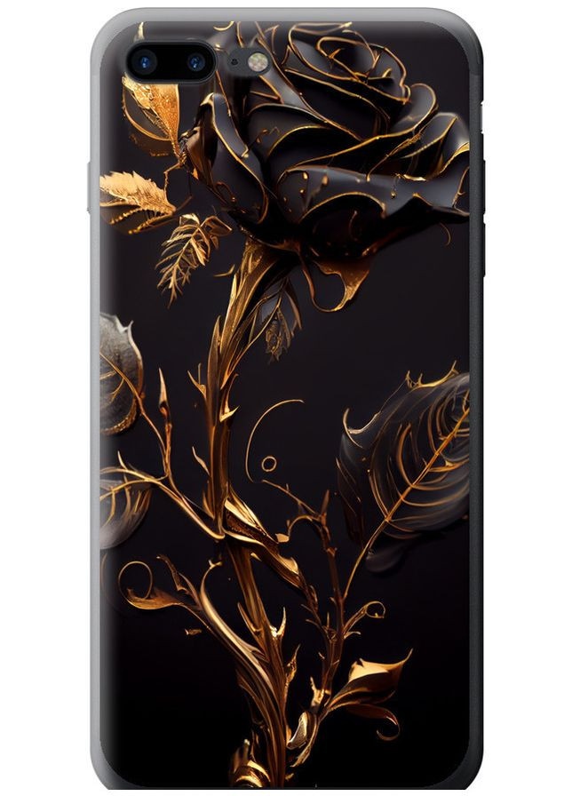 Силіконовий чохол 'Троянда 3' для Endorphone apple iphone 8 plus (267500421)
