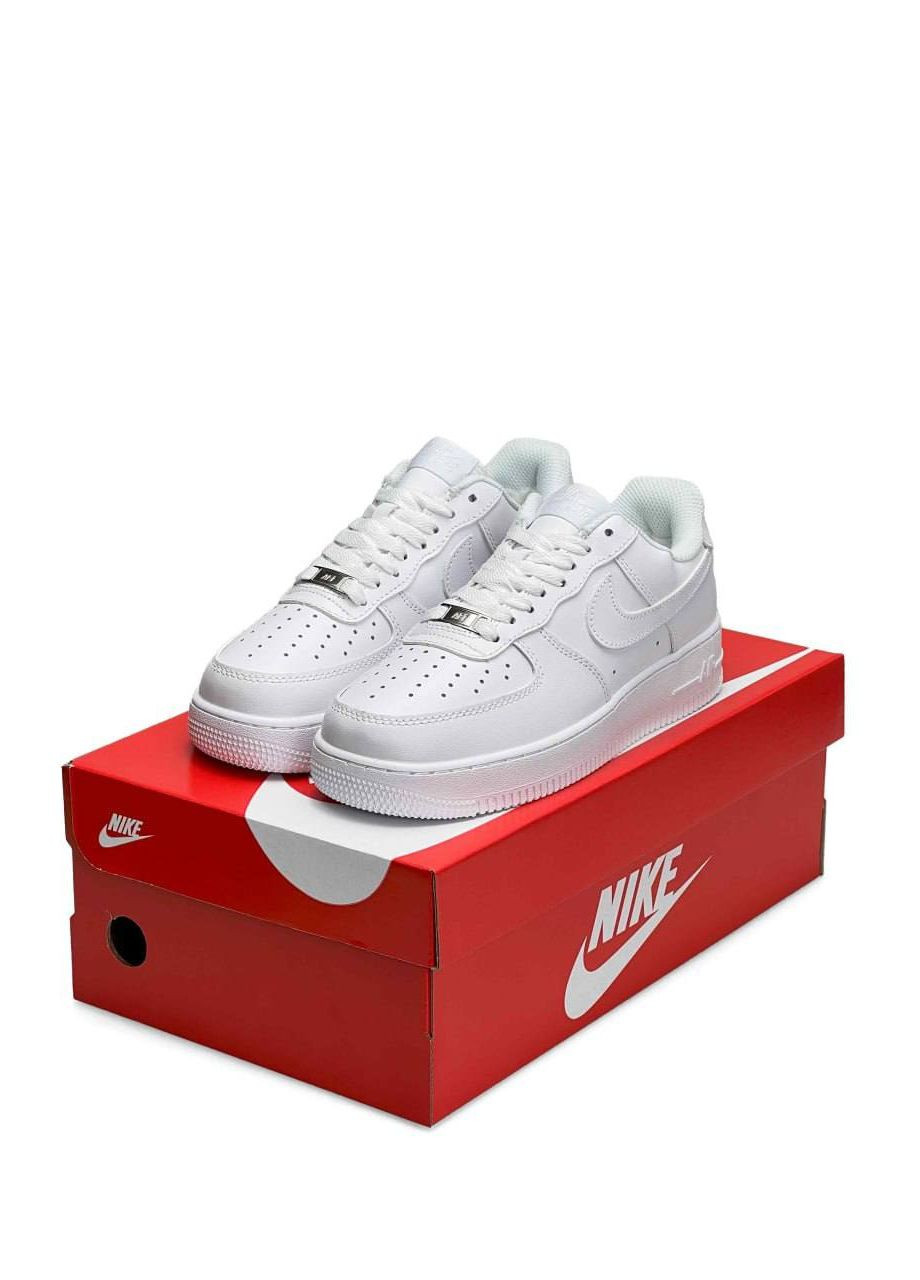 Белые зимние кроссовки женские, вьетнам Nike Air Force 1 Winter All White