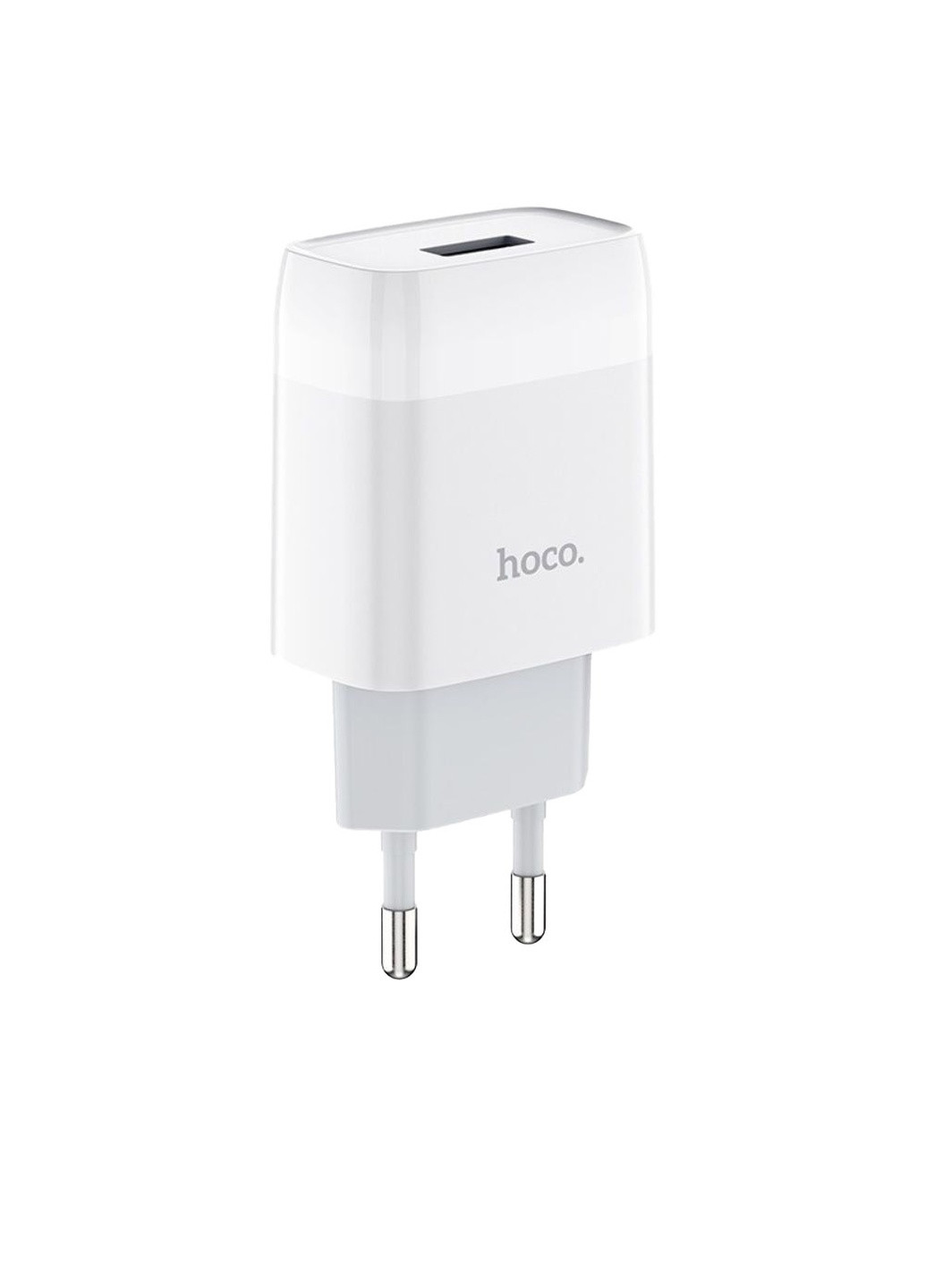 Сетевое зарядное устройство C72A 1 USB 21A цвет белый ЦБ-00204690 Hoco (259442916)
