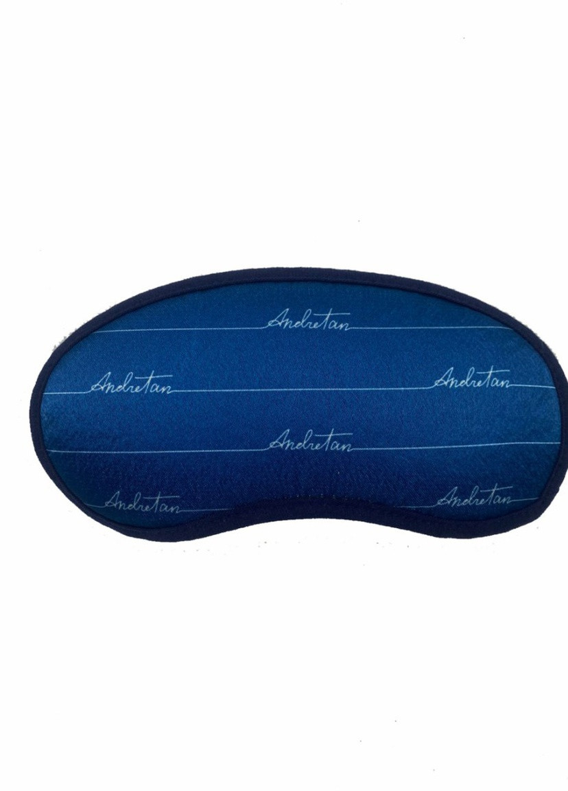 Маска для сну атласна by ANDRE TAN синя SoundSleep (259350112)