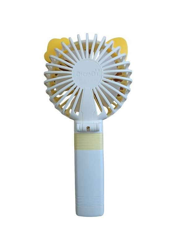 Вентилятор ручний акумуляторний DianDi Mini Fan SQ-2163 з USB-зарядкою та складною ручкою Жовтий No Brand (277160835)