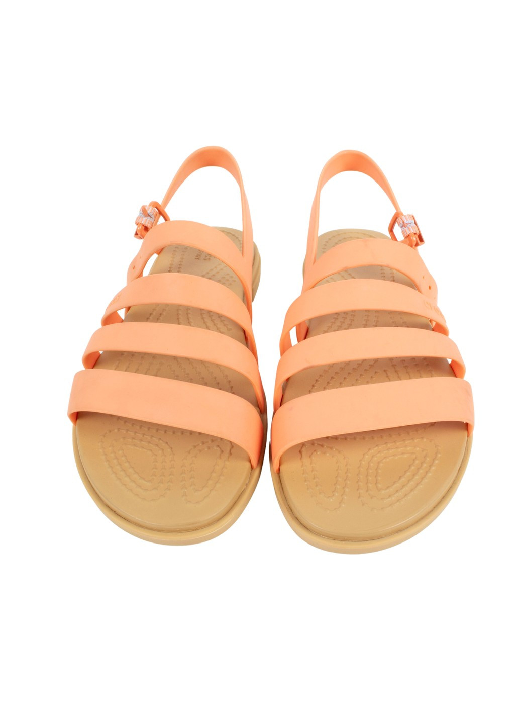 Персиковые сандали женские Crocs