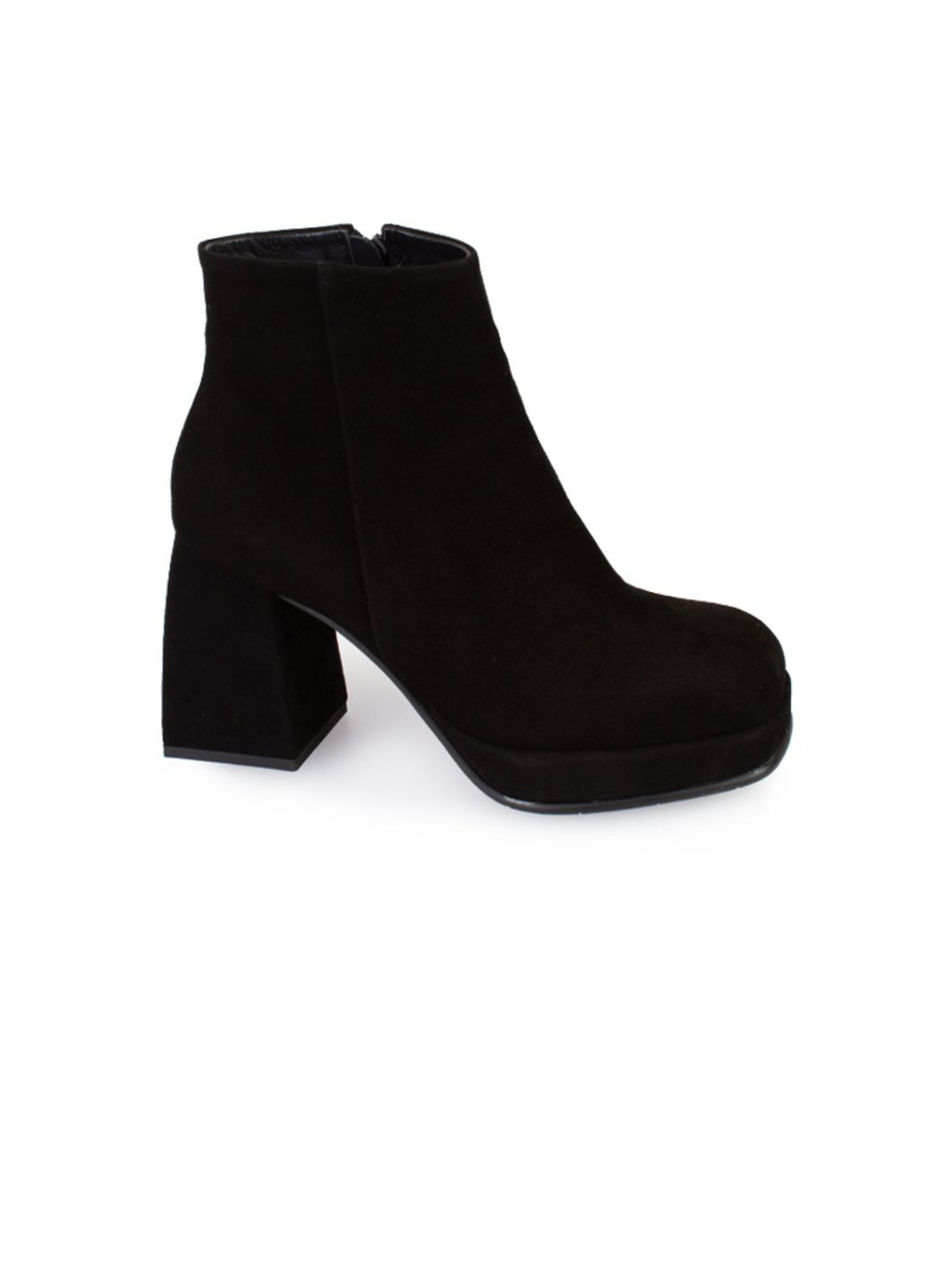 Осенние ботильоны женские бренда 8101031_(1) ModaMilano из натуральной замши