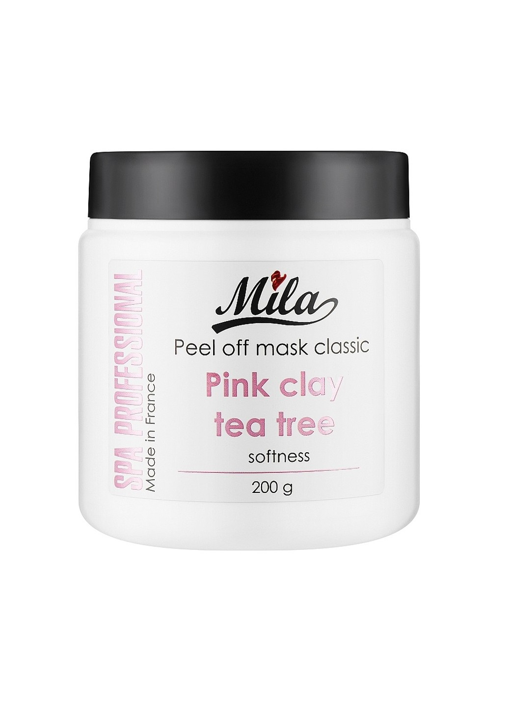 Альгинатная маска для лица с экстрактом чайного дерева и розовой глиной MASK CLASSIC SOFTNESS POWDER Perfect 200 г Mila (269238056)
