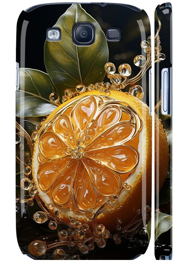 3D пластиковый матовый чехол 'Лимон' для Endorphone Samsung Galaxy S3 Duos I9300i (265394197)