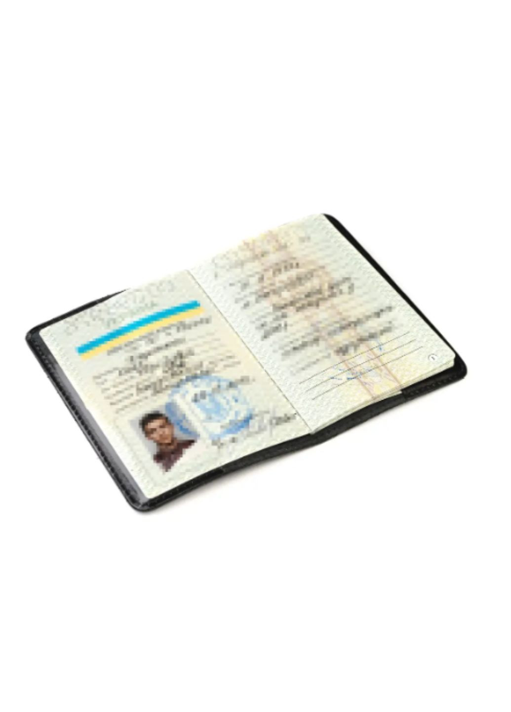 Шкіряна обкладинка на військовий квиток, ЗСУ квиток. LQ 203210 (278649323)