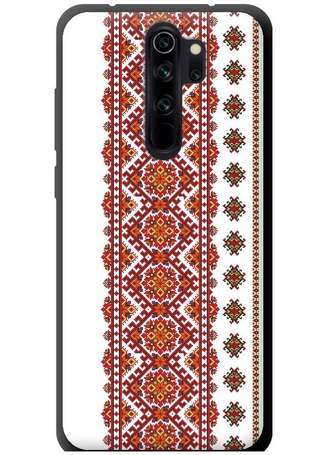 TPU чорний чохол 'Вишиванка 13' для Endorphone Xiaomi Redmi Note 8 Pro (269358953)