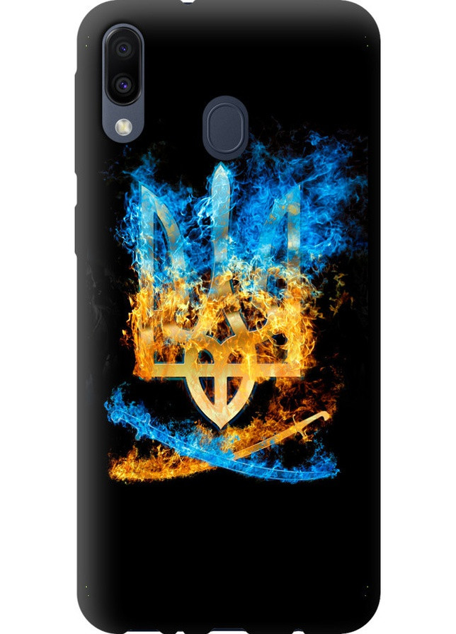 TPU черный чехол 'Герб' для Endorphone Samsung Galaxy M20 (259447226)