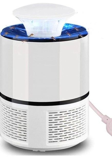 Пастка для комарів Mosquito Killer Lamp JT-Z01 світлодіодна лампа від комарів USB Біла Led (259265571)