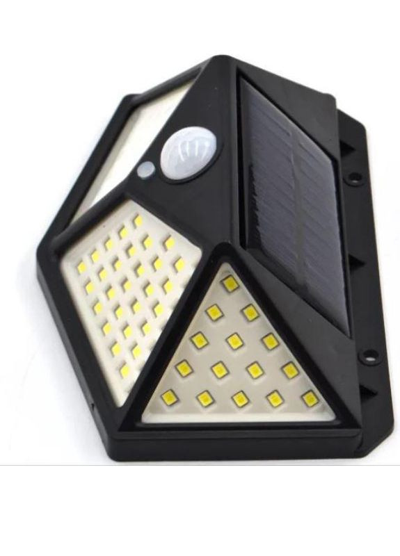 Світильник для вулиці навісний High Power BL 100LED/CL-100 із датчиком руху на сонячній батареї No Brand (260511693)