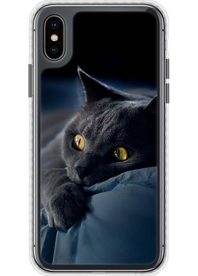 Чохол Bumper чохол 'Димчастий кіт' для Endorphone Apple iPhone X (265225995)