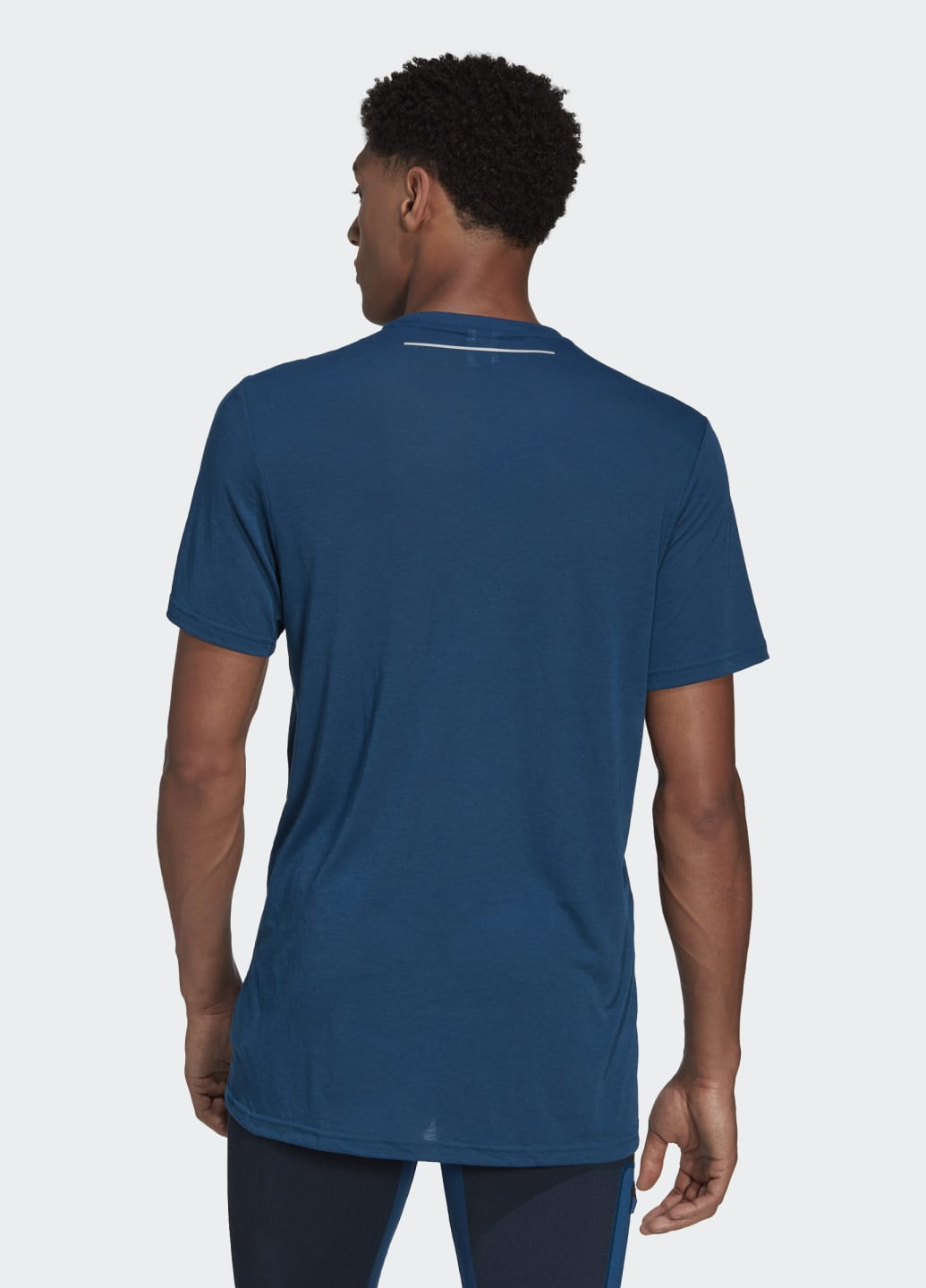 Синяя футболка x-city adidas