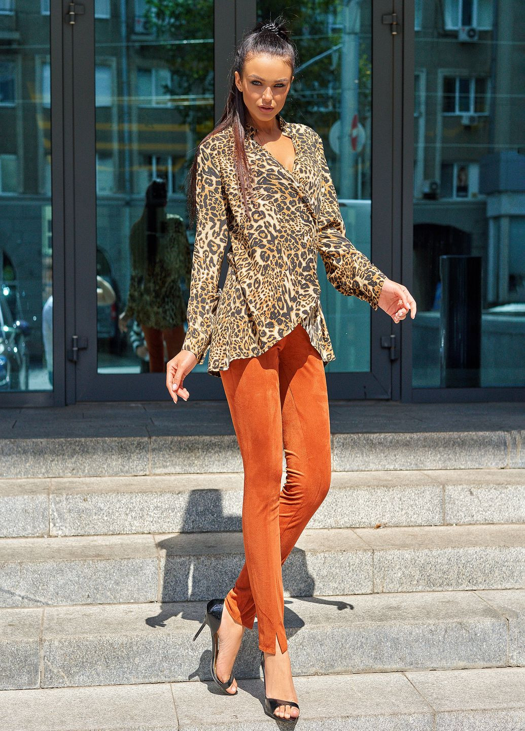 Елегантні брюки з потаємною блискавкою Jadone Fashion (262006039)