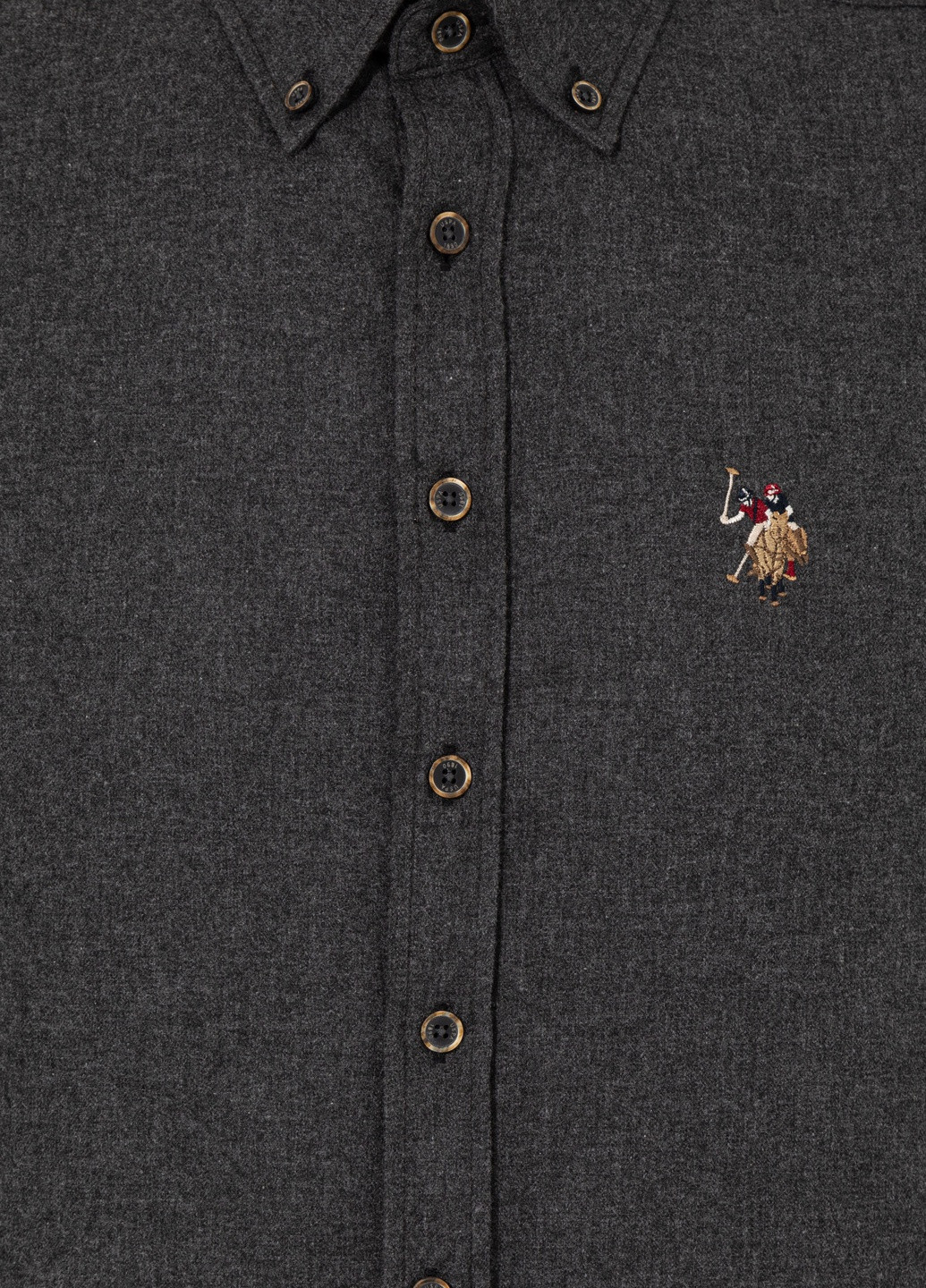 Черная рубашка U.S. Polo Assn.