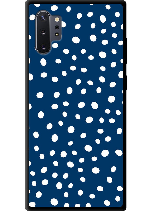 TPU чорний чохол 'Горошок v3' для Endorphone Samsung Galaxy Note 10 Plus (258082836)