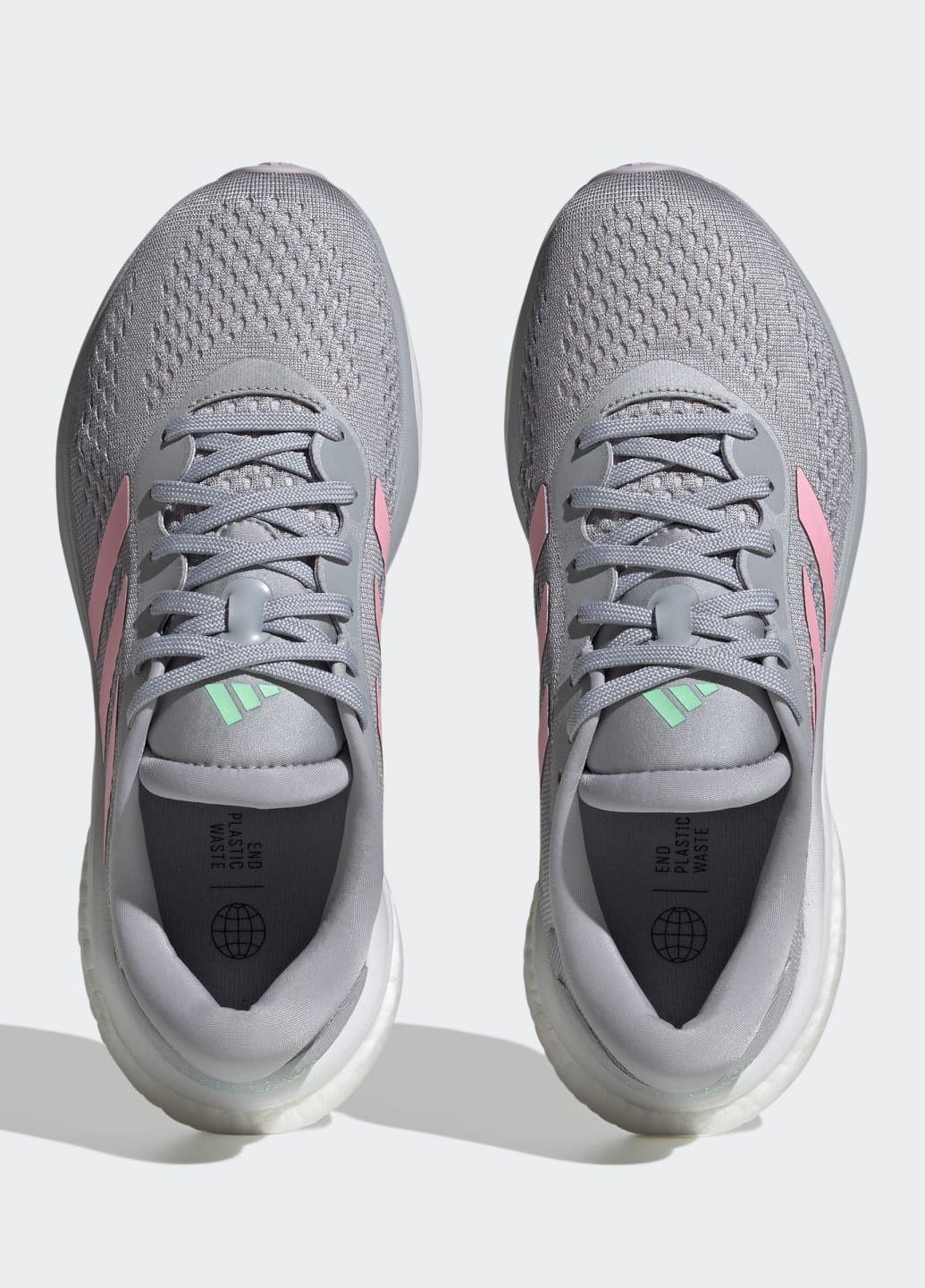 Сірі всесезонні кросівки supernova 2.0 adidas