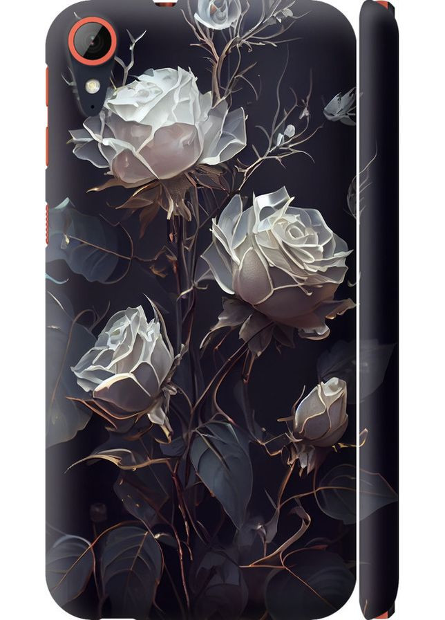 3D пластиковый матовый чехол 'Розы 2' для Endorphone HTC Desire 830 (260599239)
