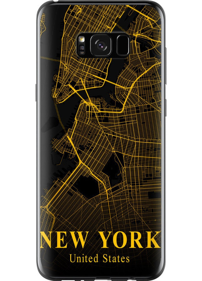 2D пластиковый чехол 'New York v2' для Endorphone Samsung Galaxy S8 Plus (258177765)