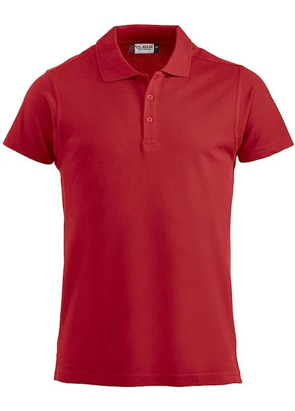 Красная футболка polo style gibson Clique