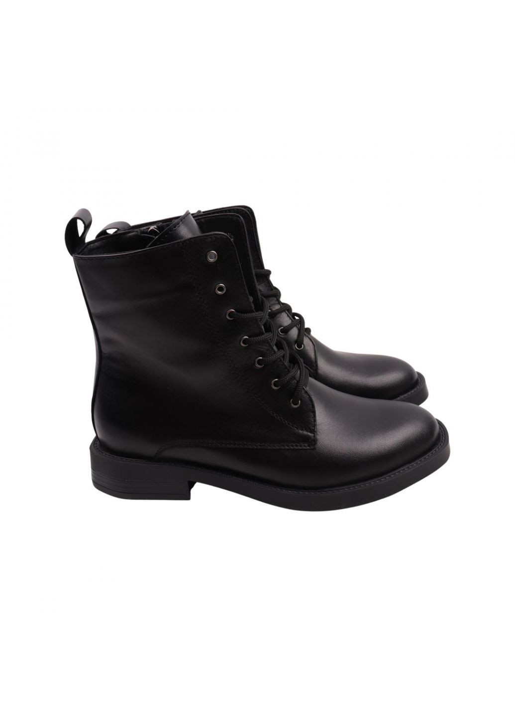 ботинки женские черные натуральная кожа SAVIO