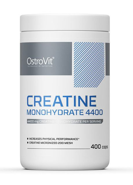 Креатин Creatine Monohydrate 4400 400 caps Ostrovit (260062076)