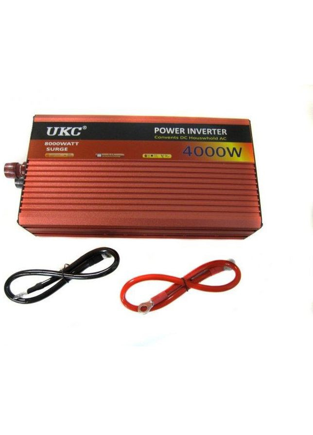 Преобразователь авто инвертор UKC 12V-220V AR 4000W с функцией плавного пуска No Brand (260661587)