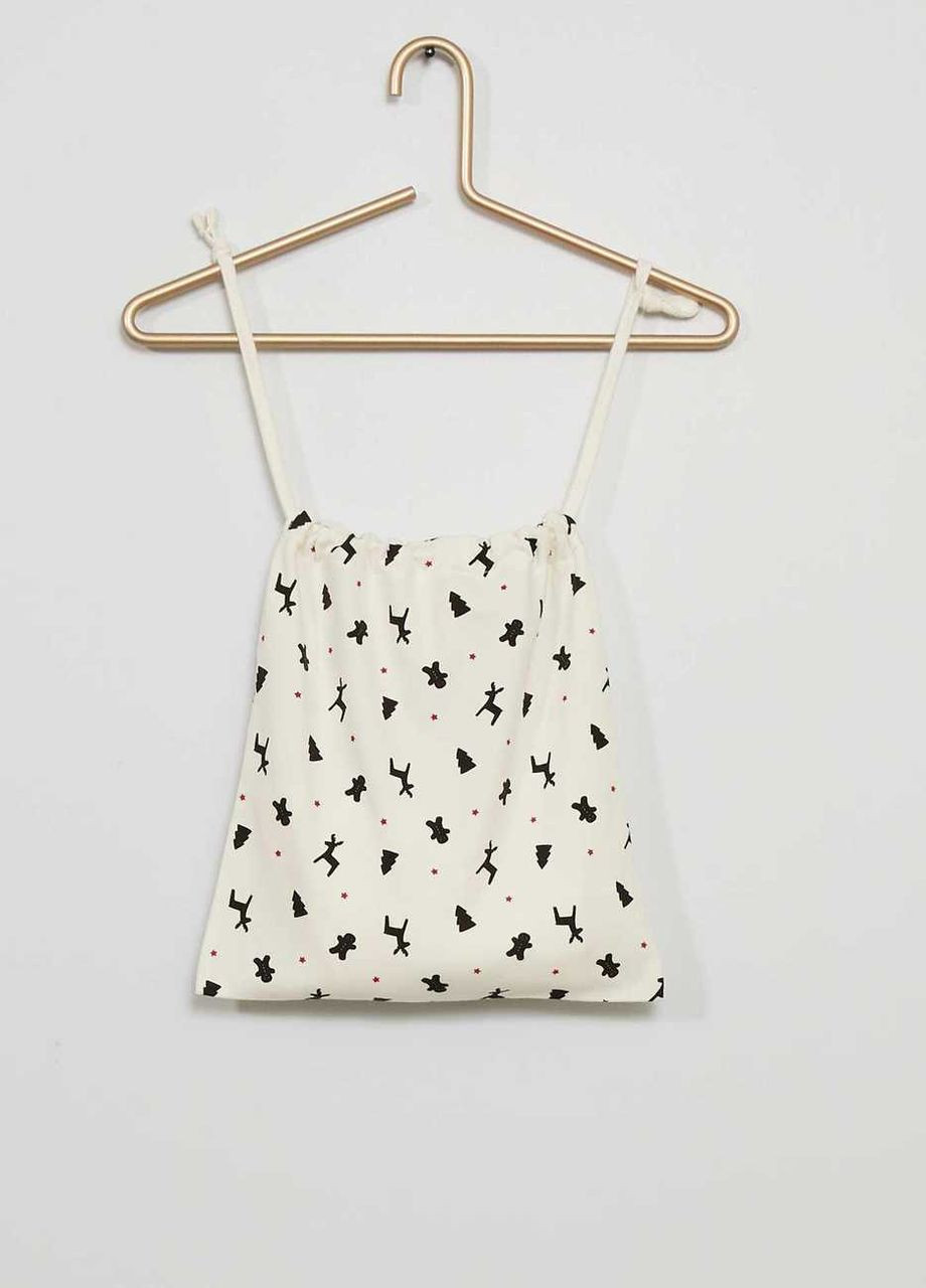 Молочный лонгслив Kiabi