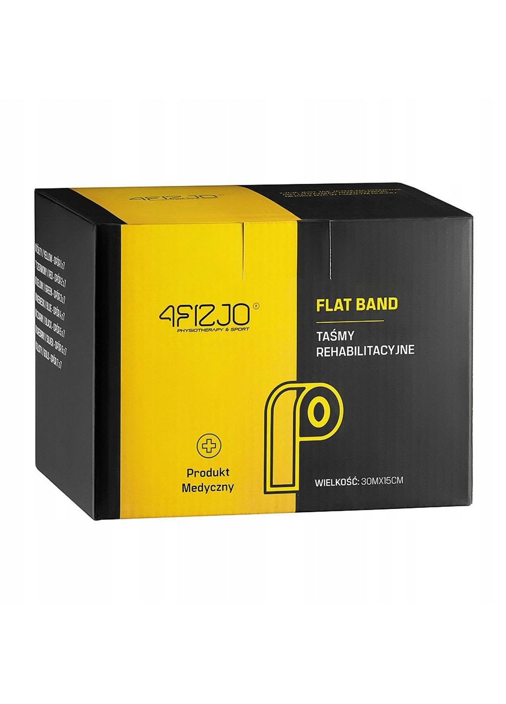 Стрічка-еспандер для спорту та реабілітації Flat Band 30 м 12-15 кг 4FJ0105 4FIZJO (258469930)