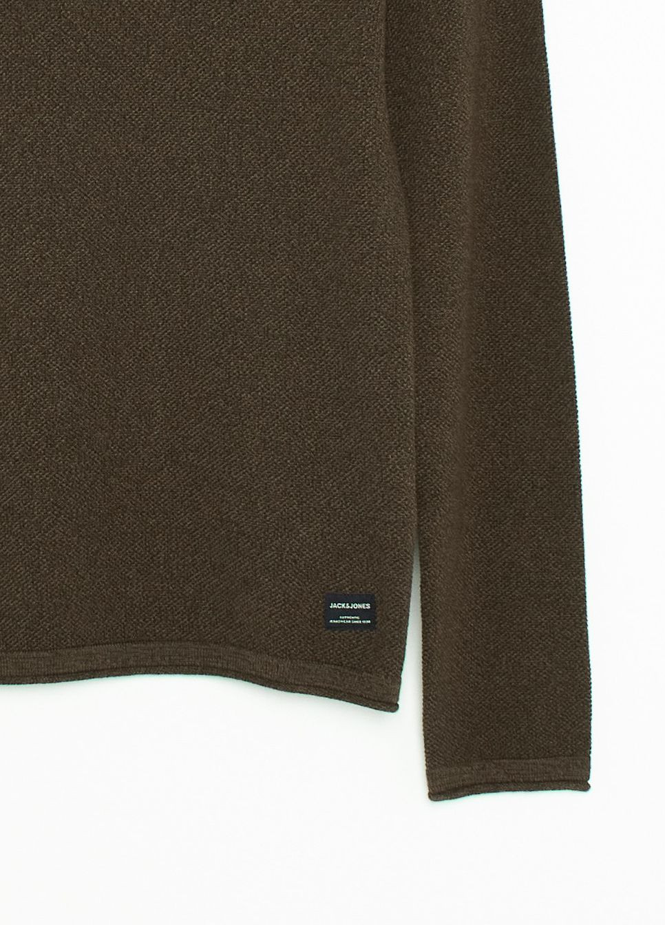 Темно-коричневый джемпер демисезон,темно-коричневий, JACK&JONES