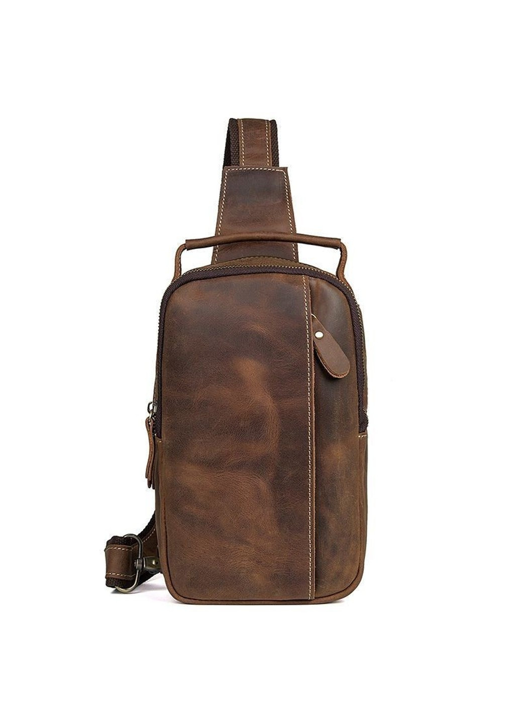 Мужская кожаная сумка-слинг JD4009B John McDee (263776792)