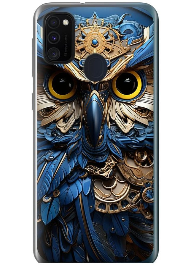 Силіконовий чохол 'Сова v2' для Endorphone Samsung Galaxy M21 M215F (266049148)