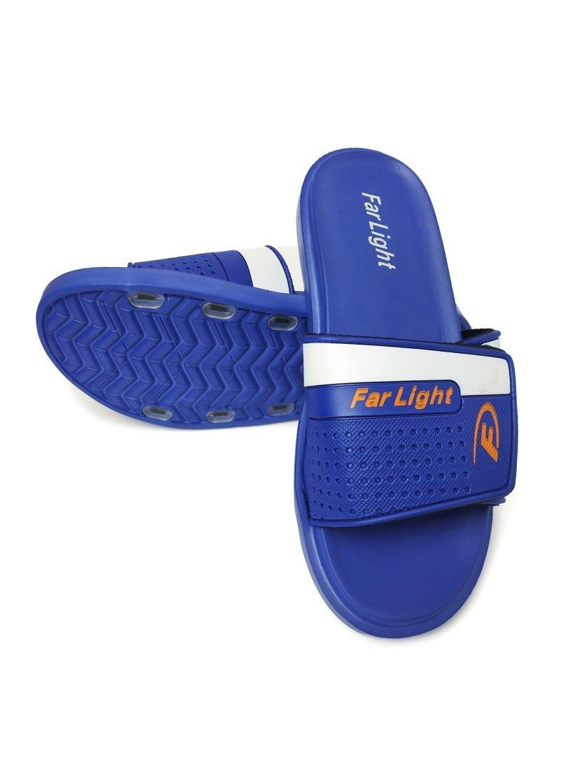 Шльопанці чоловічі Lano Far - Light на липучці сині 8426 No Brand (257186358)