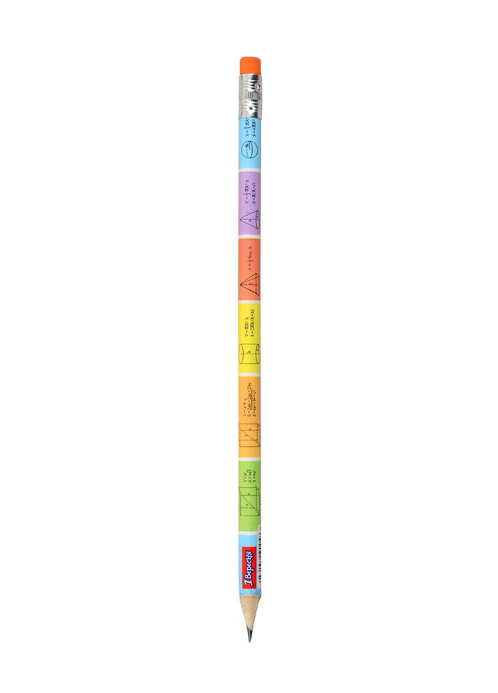 Простий олівець-підказка "Стереометрія" колір різнокольоровий ЦБ-00222735 1 Вересня (260529391)