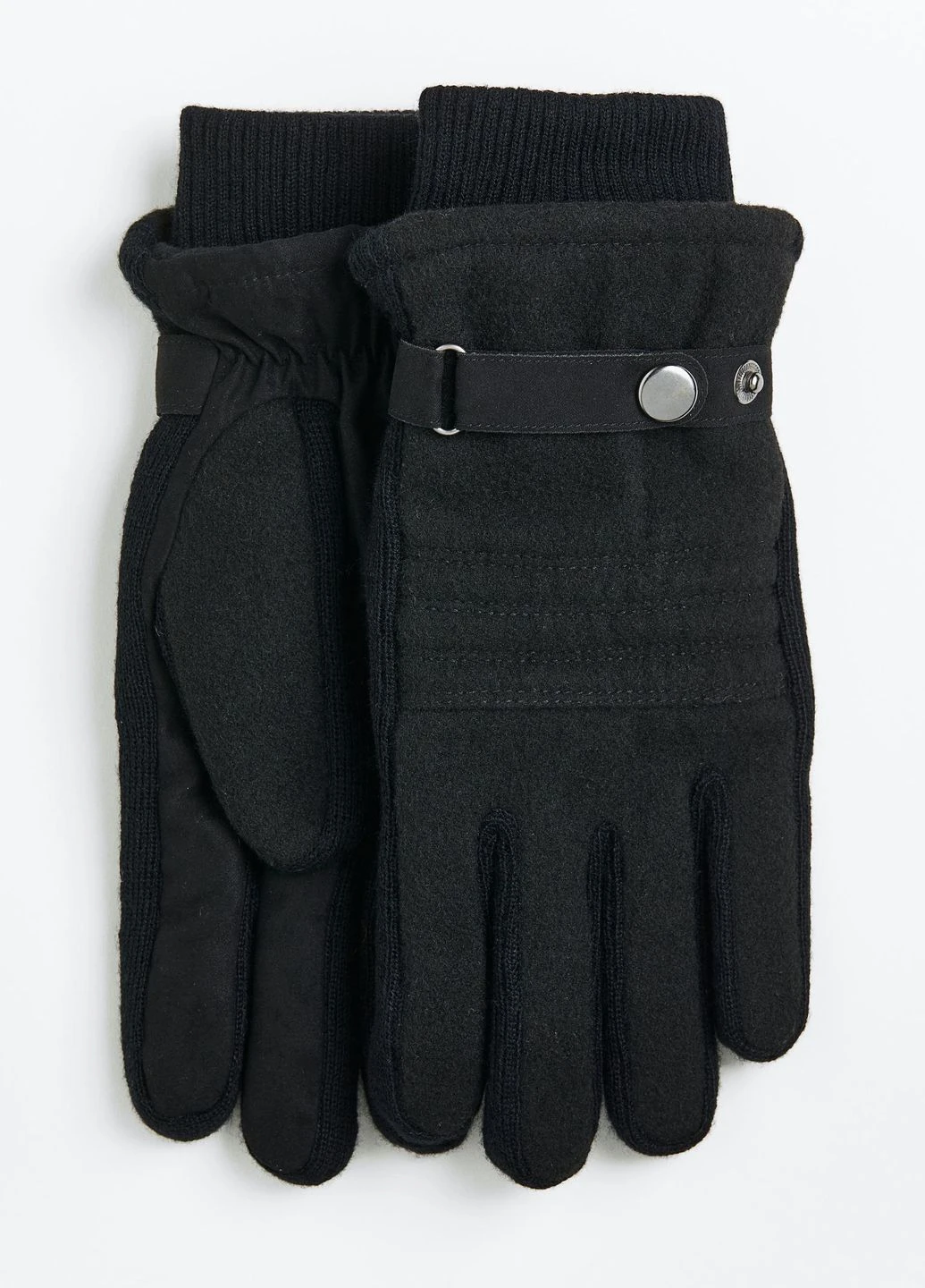 Перчатки,черный, H&M (270010764)