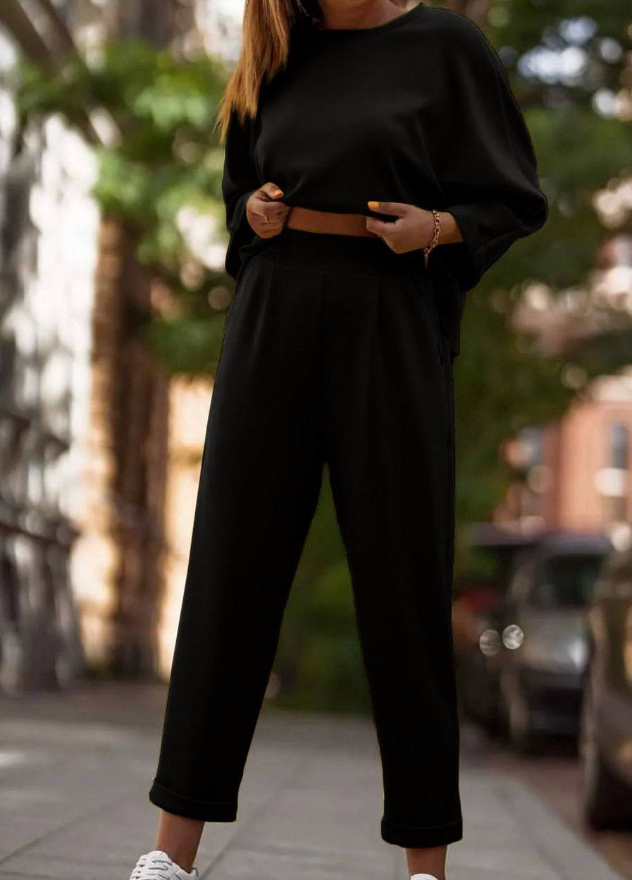 Трендовий яскравий жіночий костюм двійка InFashion костюм (262005972)