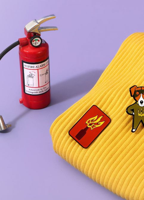 Пін (значок) металевий "Суперпес" Gifty (260715549)