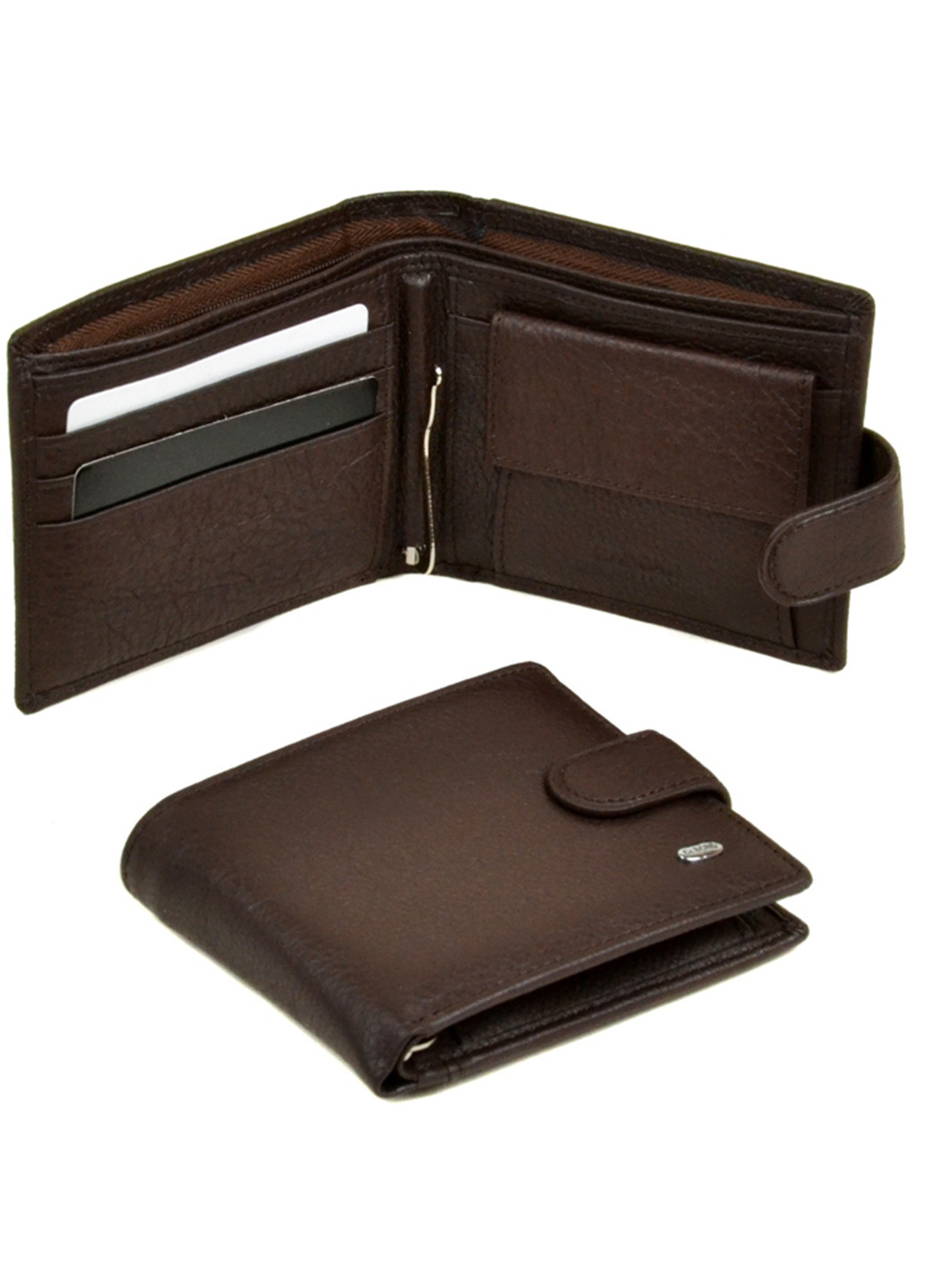 Мужской кожаный кошелек с зажимом Dr. Bond m13-1 (267403880)