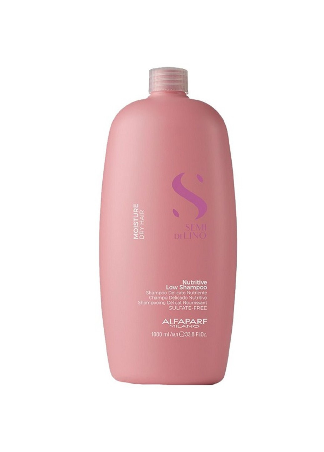 Увлажняющий питательный шампунь Semi Di Lino Moisture Nutritive Low Shampoo 1000 мл Alfaparf (276061974)