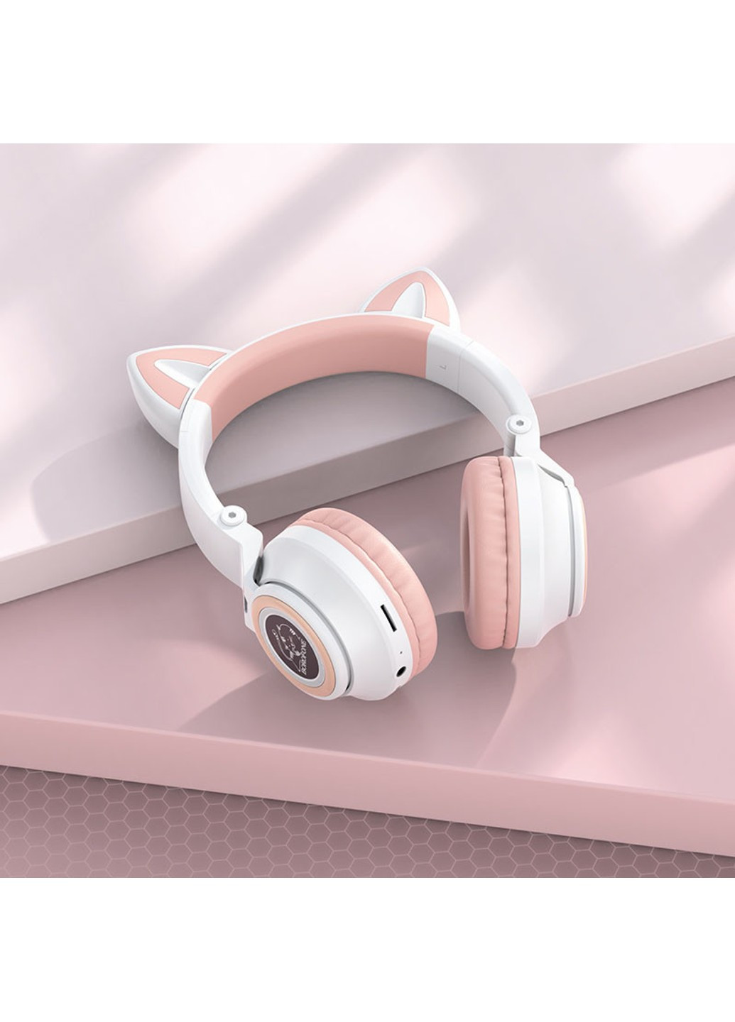 Bluetooth наушники Borofone bo18 cat ear (261335387)