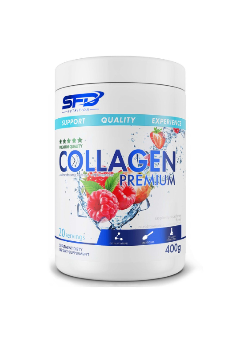 Collagen premium - 400g Blackurrant SFD Nutrition (269713053)