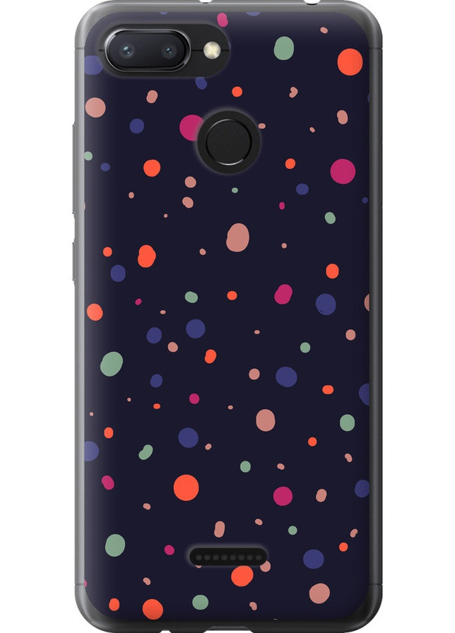 Силіконовий чохол 'Горошок v2' для Endorphone Xiaomi Redmi 6 (258094409)