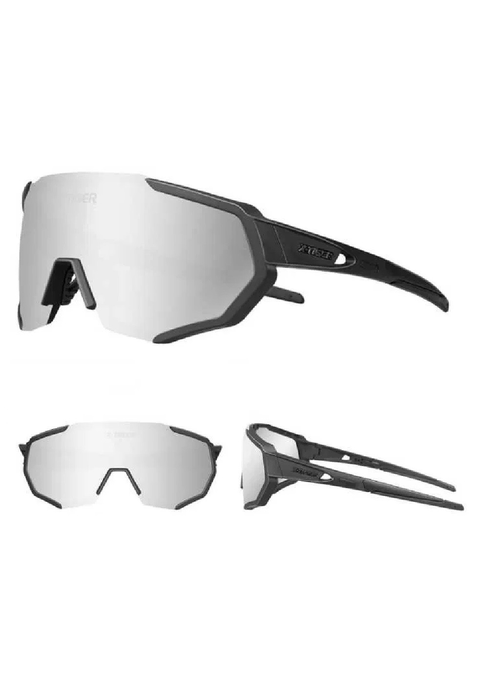 Спортивные вело очки с поляризацией диоптрии 3 сменные линзы чехол дужки салфетка в комплекте (474099-Prob) Unbranded (257340029)