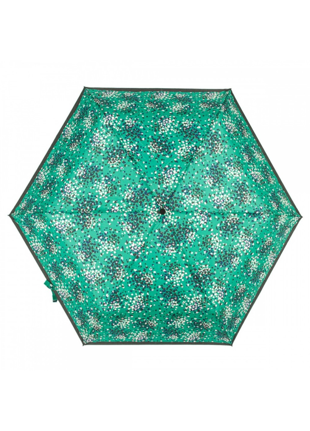 Женский механический зонт L902-038857 Superslim-2 Emerald Hearts (Изумрудные сердца) Fulton (269994239)