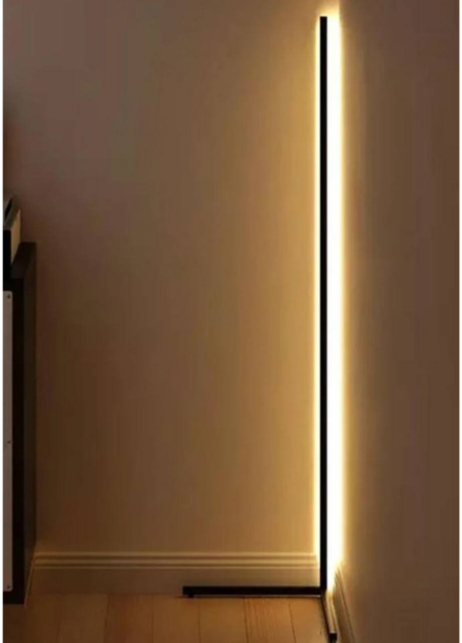 Лампа-торшер RGB кутова з пультом 1,2 м No Brand (267810630)
