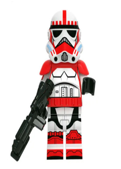 Детская игрушка конструктор минифигурка Звездные войны ударный штурмовик No Brand (269343045)